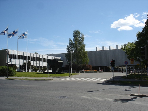 Kuva Cryonic07, Wikimedia Commons Tampereen yliopiston päärakennus